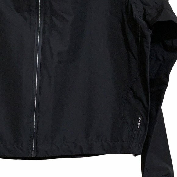 Body Glove Cropped Rain Jacket Black Size Small - Picture 8 of 12